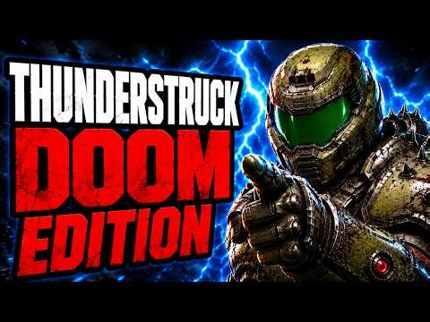 Thunderstruck... But It’s a DOOM Eternal Boss Fight ⚡ Argent Metal for Gaming & High-Intensity Focus