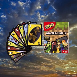 Block out with your mob this holiday! 🤘✨ Our 🆒🆕 Minecraft UNO deck is available at GameStop. | UNO