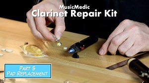 Watch How to Replace a Clarinet Pad  on Amazon Live