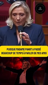 💥 MARINE LE PEN FAIT TAIRE PANOT EN PLEIN HÉMICYCLE Accusée par Mathilde Panot, Marine Le Pen réplique avec une violence verbale assumée et choque l’Assemblée. Une sortie brutale qui enflamme le débat politique et marque les esprits. #MarineLePen #MathildePanot #AssembléeNationale #DébatPolitique #ClashPolitique #PolitiqueFrançaise #RN #LFI #France #Polémique | Le code de l’argent