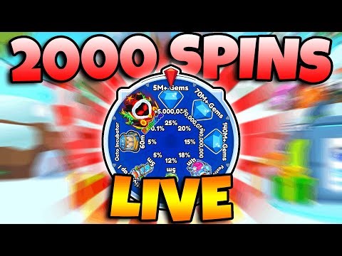 LIVE! 2000 christmas wheel spins for SECRET in Tap Simulator!