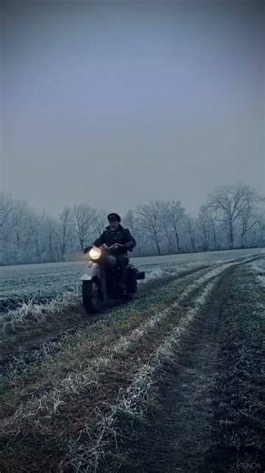 Ice Cold Morning Ride on a 1946 Indian Chief Hot Rod
