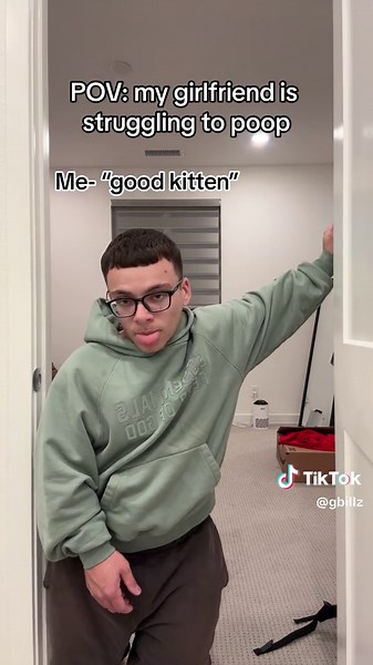 Helping My Kitten: Girlfriend Struggling to Poop