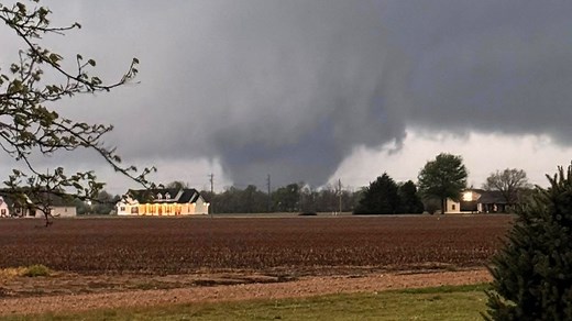 Watch: 'My worst nightmare' - Tornadoes cause havoc across US states