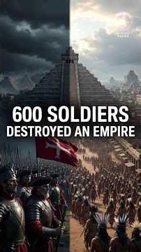 How the Aztec Empire Fell in just 2 years #history #aztec