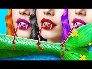 Rich Vampire Vs Broke Mermaid at Vampire School