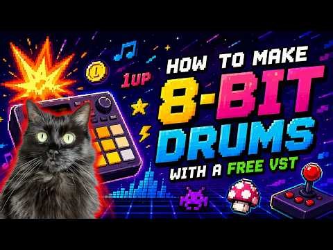 How to Make 8 Bit Drums Free VST Tutorial Magical 8bit Plug 2