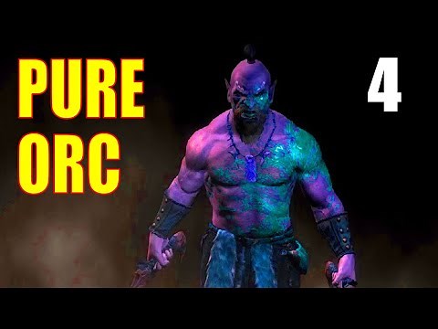 Skyrim HARDCORE PURE ORC BUILD Walkthrough - No Magic, No Potions - Part 4, Loaded For Bandit