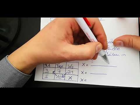 Zusammengesetzter Dreisatz erweiterter Dreisatz perfekt und einfach auflösen #dreisatz #mathe