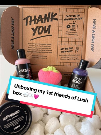 Unbox My First Friends Of Lush Experience