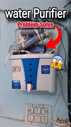 Water Purifier Problem Solve #shorts #ytshorts #minivlog