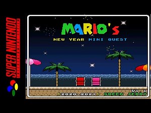 [Longplay] SNES - Mario's New Year Mini Quest [Hack] (4K, 60FPS)