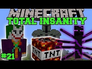 Minecraft: Total Insanity Modded Survival - UNEXPECTED DANGERS! - EP21 EPS5 - Insane Mods Survival