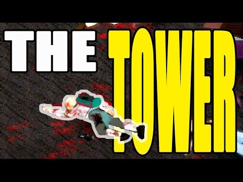 I'M TRAPPED! - ESCAPING THE TOWER in Project Zomboid's Week One Mod