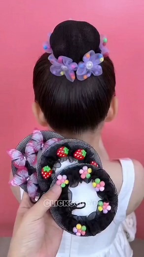 ClickSquad on Instagram: "🩰✨ Perfect Buns Every Time! ✨🩰 Say goodbye to messy hair with our 2 Pcs Children's Hair Net Bun Set – the invisible, adjustable mesh hairnets designed for ballet, dance, and everyday elegance! 💃👧 💖 Ideal for girls and women, these multicolor bun covers are cute, comfy, and keep every strand in place! 📦 Set Includes: 2 durable, stretchable hair nets 🎀 Great for: Ballet, Dance Classes, Recitals, Performances 🕊️ Lightweight | Invisible Mesh | Snug Fit 🎬 Watch how