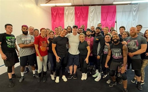 How John Cena’s Hart Dungeon Visit Actually Came Together