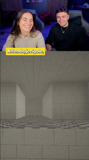 My girlfriend can't jump in video games... 😂 #shorts