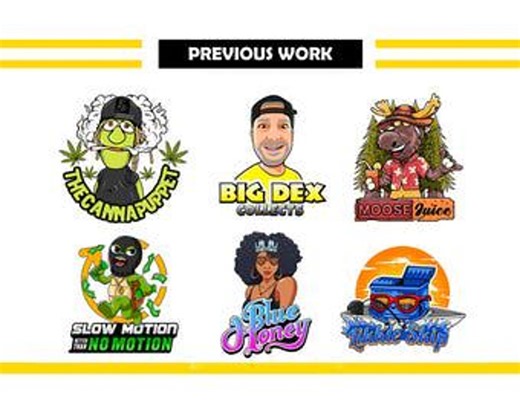 Custom Hand-drawn Cartoon Logo Design: Mascot & Caricature - Etsy