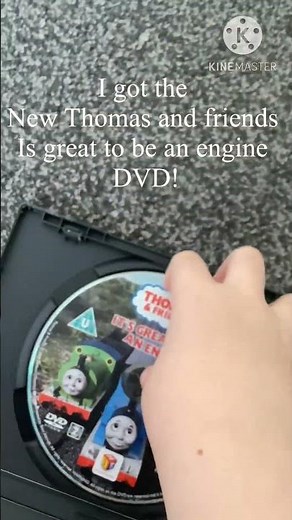I got the new Thomas and friends is great to be an engine DVD!