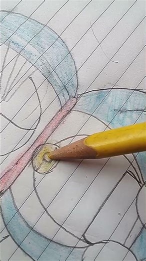 “Cute Doraemon Sketch 🌸 | Hand Drawing”“Doraemon with Flower 💙 | Simple Art"