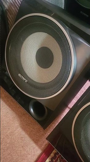 SONY SS-MSP7500 10 inch subwoofer speakers