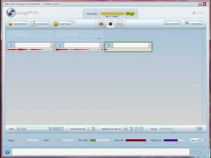 Songsmith Tutorial - Start a New Song