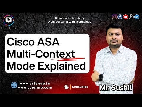 Cisco ASA Multi-Context Mode Explained | Complete Guide for CCIE Security | CCIE HUB