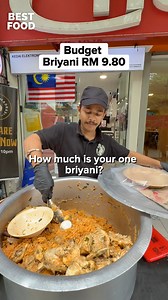 📍Madras Budget Briyani. TNM Hidden Cafe (opposite Nu Sentral inside Gadget & Vape), Brickfields. ⏰ 12pm-11pm | Best Food Malaysia