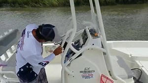 Captain Jimmy Armel is the guy to go to in Savannah, GA when you want offshore action. Jimmy fishes hard so his boat gets dirty. He relies on Star brite products to keep it lookng like new. In this episode he is using the ULTIMATE Magic Sponge to show how well (and fast) it blasts away tough grime, scuff, stains and dirt | Star brite Solutions