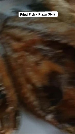 *Fried Fish - Pizza Style* You need the ff.: 4 pcs. fried fish 1 or 2 pcs. onions cut into cubes 1 stalk green onion leaf cut into small pieces 6 pcs. Kalamansi (extract) 1 spoon washed sugar 2 pcs. Tomatoes cut into cubes 3 pcs. Sili (optional) 📌Prepare all ingredients. 📌Mixed all ingredients except fried fish in a bowl and get the desired taste. 📌Set the fried fish in a plate. 📌Spread the mixed ingredients into the top of fried fish. 📌Ready to serve. You will enjoy your meal eating this n