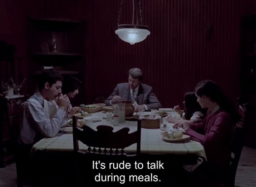 Arturo Ripstein's "The Castle of Purity" (1973) was based on a real life case of a man who isolated his family and didn't allow them out of the house in the 1950s. The case was talked about a lot. Arturo Ripstein was a little boy at that time and vaguely remembered the case.The case inspired a book ("La carcajada del gato") and a play ("Los motivos del lobo"). Ripstein was once asked to act in the play when he was little, but he rejected it since he felt he was a terrible actor. Actress Dolores 
