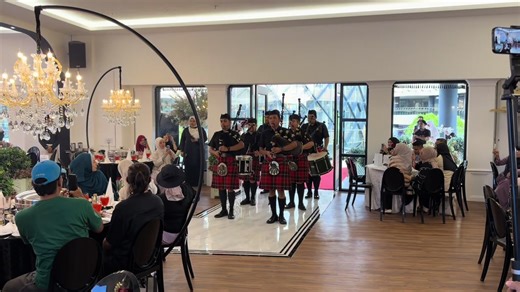 Scotland the Brave: A Malaysian Wedding Celebration
