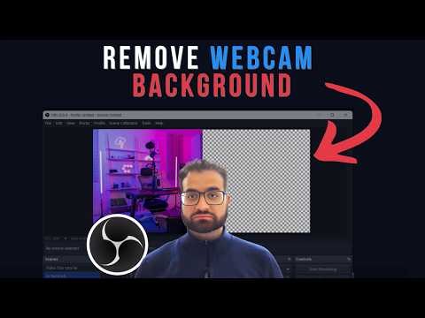 Remove Your OBS Webcam Background For FREE (No Green Screen Needed)