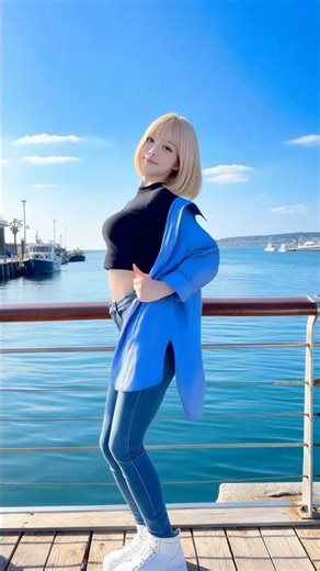 爽やかな港で踊ってみた 🌊 #Shorts [HIMARI]