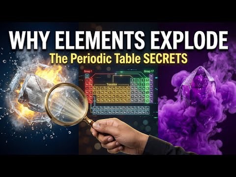 Why Sodium Explodes in Water But Gold Doesn't - The Secret Lives of Elements