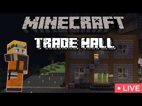 Trade Hall Upgrade 🔥| Minecraft SMP 🔴| The Gr.id | Live Stream #34