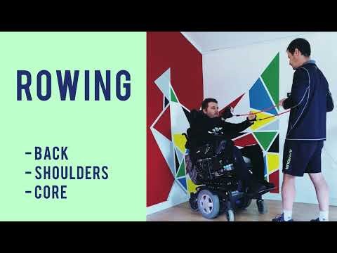 Upper Body Resistance Band Exercises for SCI / Wheelchair Users