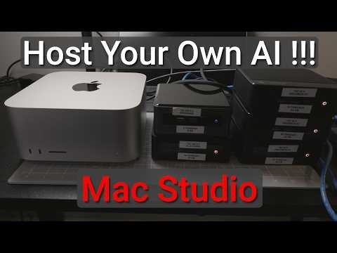 Run AI on a Mac Studio using GPT-OSS-120B