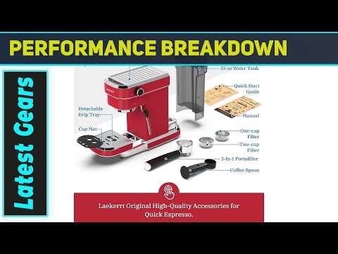 `Espresso Machine 20 Bar, Professional Espresso Maker with Milk Frother – Best Compact Choice