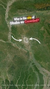 Why is the city of Dhaka so crowded? #Bangladesh #Dhaka #economics #Asia #climate #floods | Worldatlas.com