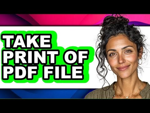 How to Take Print of Pdf File (updated)