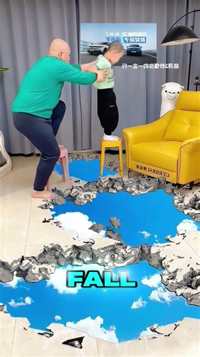 🍬🌈Dad, our building is about to collapse#funny #jokes