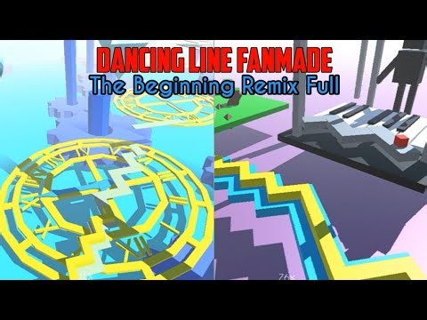 [Arphros] Dancing Line Fanmade - The Beginning Remix (Full) by Manatite