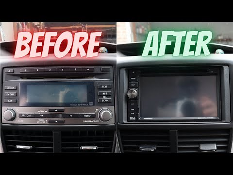2009 - 2013 Subaru Forester Head Unit Replacement/Upgrade - Boss Audio Elite BN965BLC