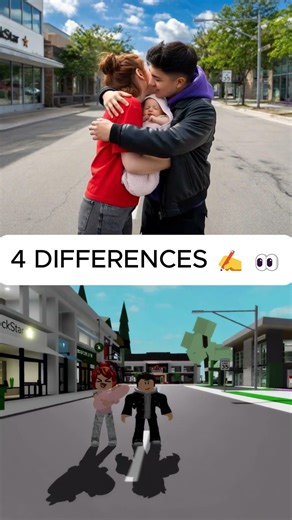 FIND 4 DIFFERENCES! Roblox vs Real Life 😱😱