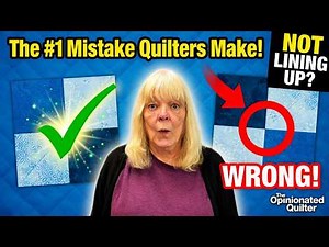 Why Your Quilt Blocks DON’T Line Up (And How to Fix It FAST) | Episode 203