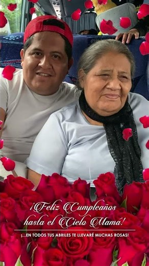 Feliz Cumpleaños hasta el cielo mamá