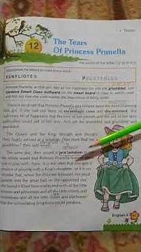 English class 5th - The Tears Of Princess Prunella!! Lesson no. 12 (Part -1)