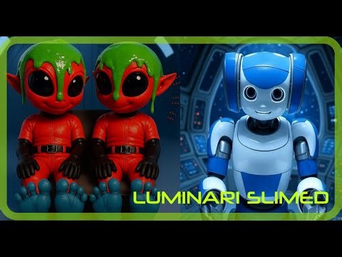 SLIME PLANET 👽 Luminari Aliens Slime Experiment - NEOTOX VIDEO SIGNAL 007 👽 NEOTOX