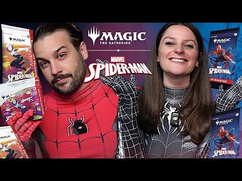 On ouvre 600€ de Cartes Magic Marvel Spider Man ! Booster Box Collector Spiderman